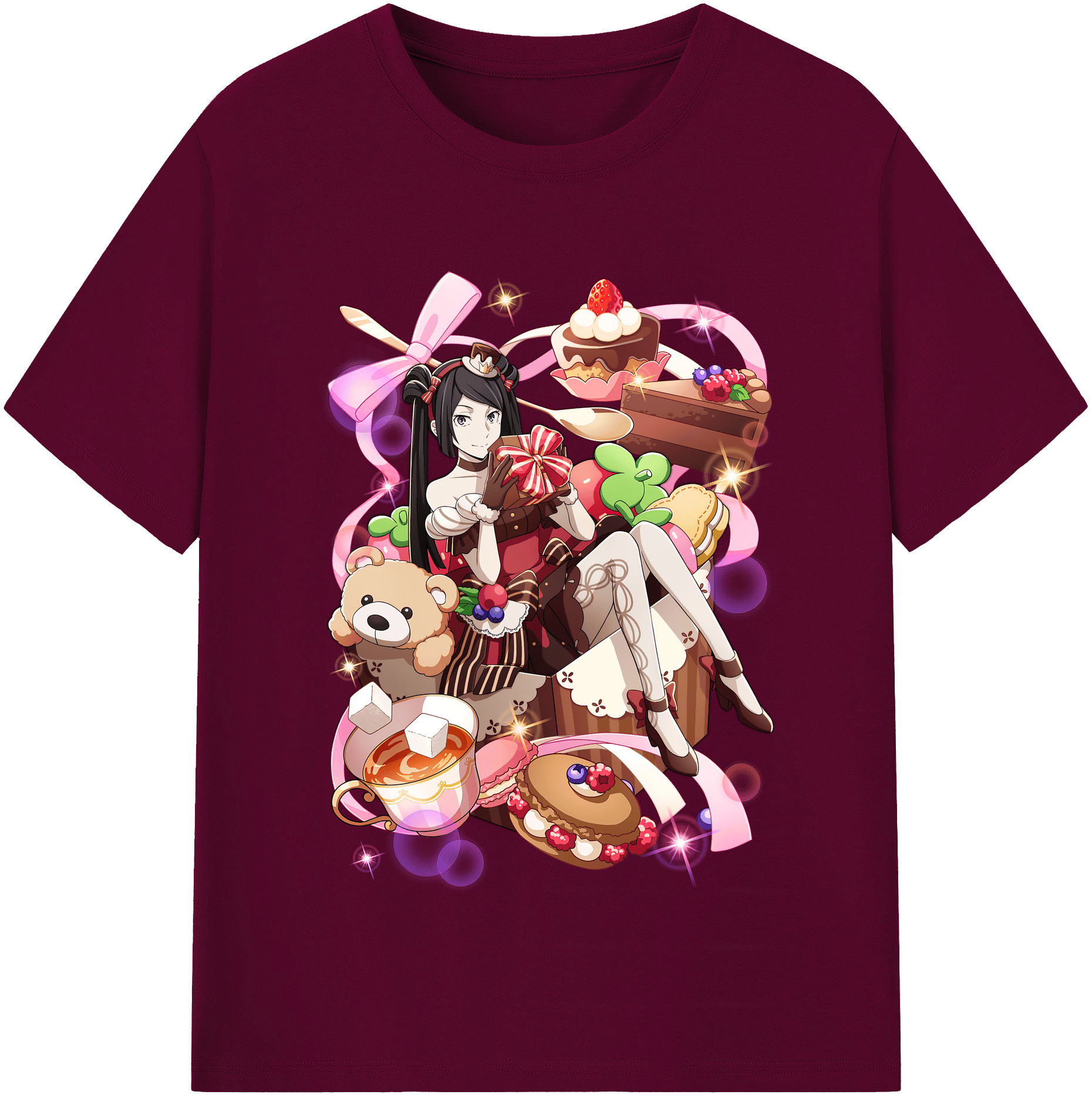 （画像用） 文豪ストレイドッグス Bungo Stray Dogs レディースカジュアルプリントTシャツ（綿100％）